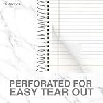 Cambridge Personal Notebook, 7 X 5 Inches, 140 Sheets/280 Pages, Assorted Colors (45470)