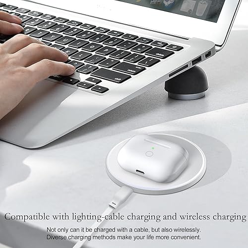 Miniatura 3 de CCAN Funda de carga compatible con AirPod Pro de 2 y 1 generación, funda de carga Air Pod Pro 2 1 con botón de sincronización de emparejamiento