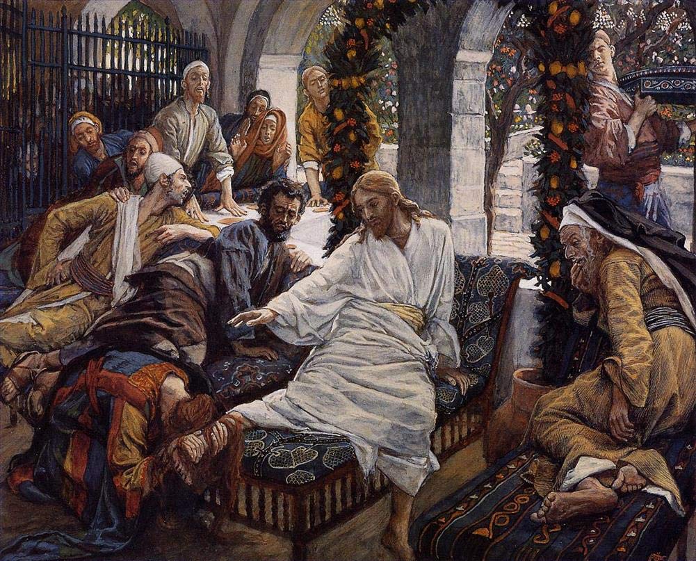 Toperfect 3 Oil Paintings Mary Magdalenes Box of Very Precious Ointment James Jacques Joseph Tissot Art Decor on