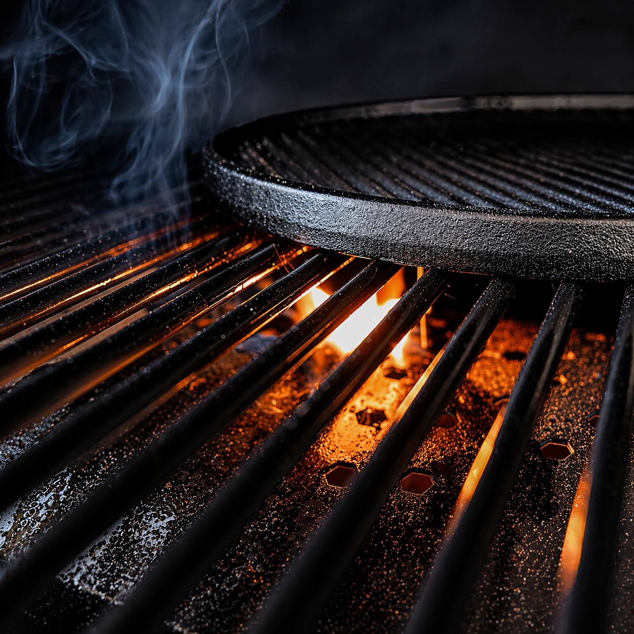 GEDA Grill Pelletsmoker 'Odin' 80°C - 265°C, Pelletgrill mit Direkt Feuer, Räucherofen inkl. Fleischsonde, ausklappbare Ablage, Smoker elektrisch ('ODIN 65', Controller Plus mit Wlan + Abdeckhaube)