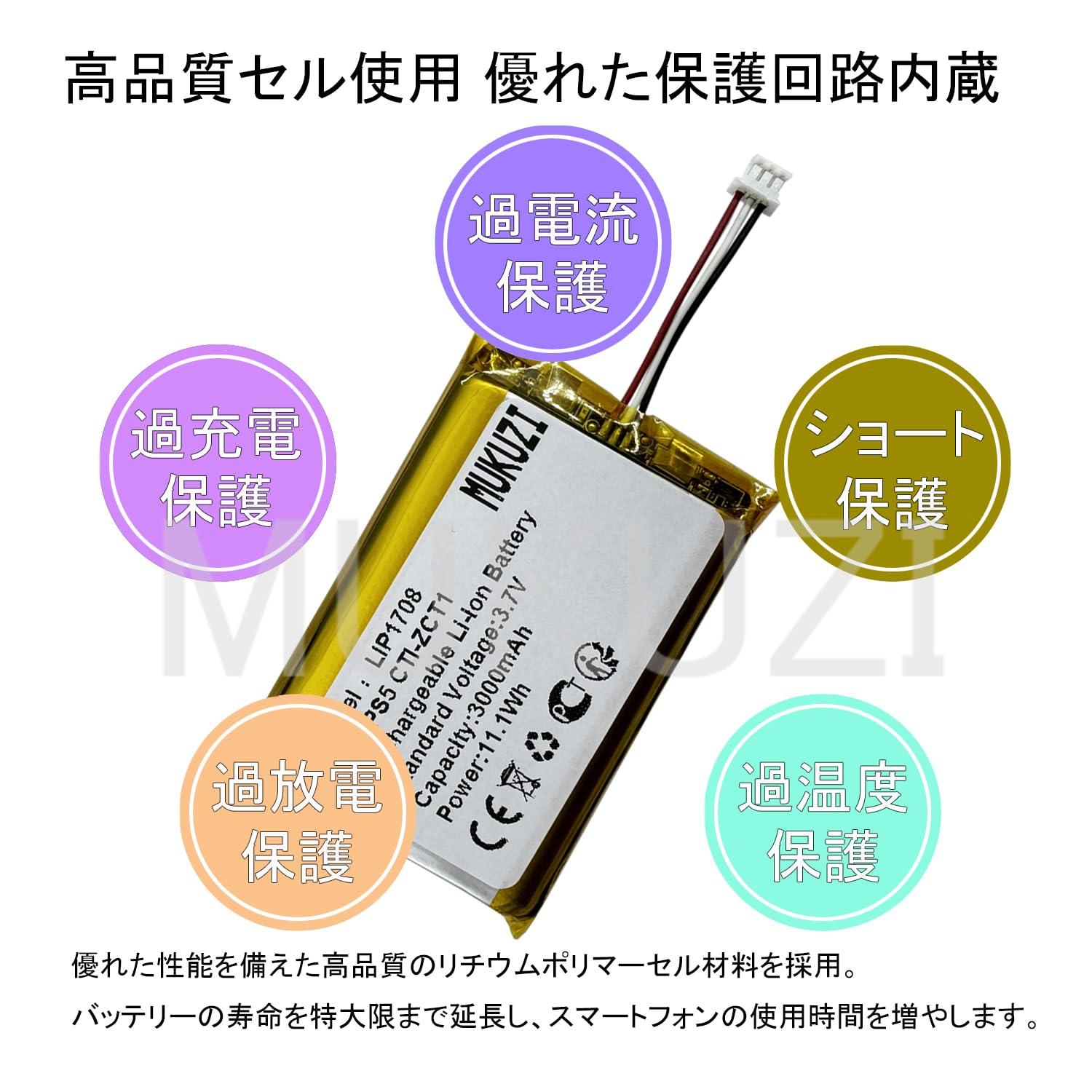 Amazon | MUKUZI PS5 バッテリー for ソニー Playstation 5 Dual