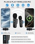 Yeaki Vlogging Kit for iPhone/Android, 71" Selfie Stick Tripod for iPhone with Light, Wireless Remote & Microphone, Adjustable Phone Tripod for TikTok/YouTube Starter Content Creator Essentials Kit