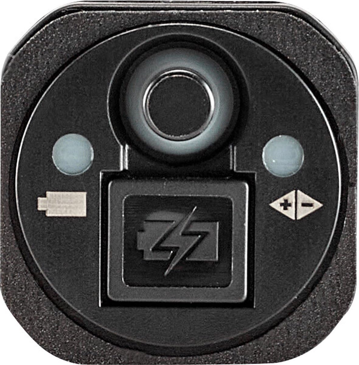 Shimano EW-RS910 E-Tube Di2 Junction A, side view showing two E-Tube ports