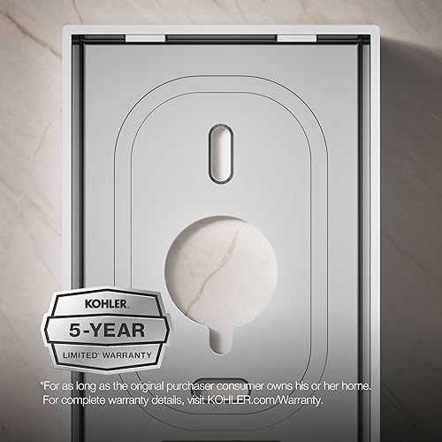 Miniatura 5 de Kohler 99694-CP DTV+ Soporte de montaje en interfaz, cromo pulido Cromo pulido,Latón cepillado vibrante.,Níquel pulido vibrante,Mate negro,Vibrant