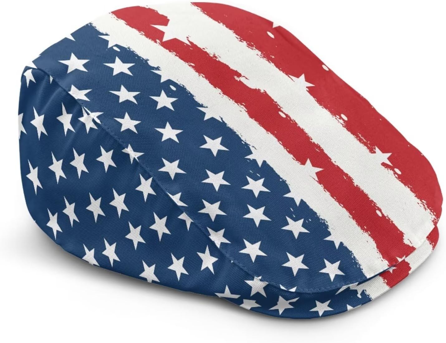 America 250th Anniversary Newsboy Cap for Men Patriotic Flat Cap USA Flag Ivy Hat Adjustable Golf Driving Caps