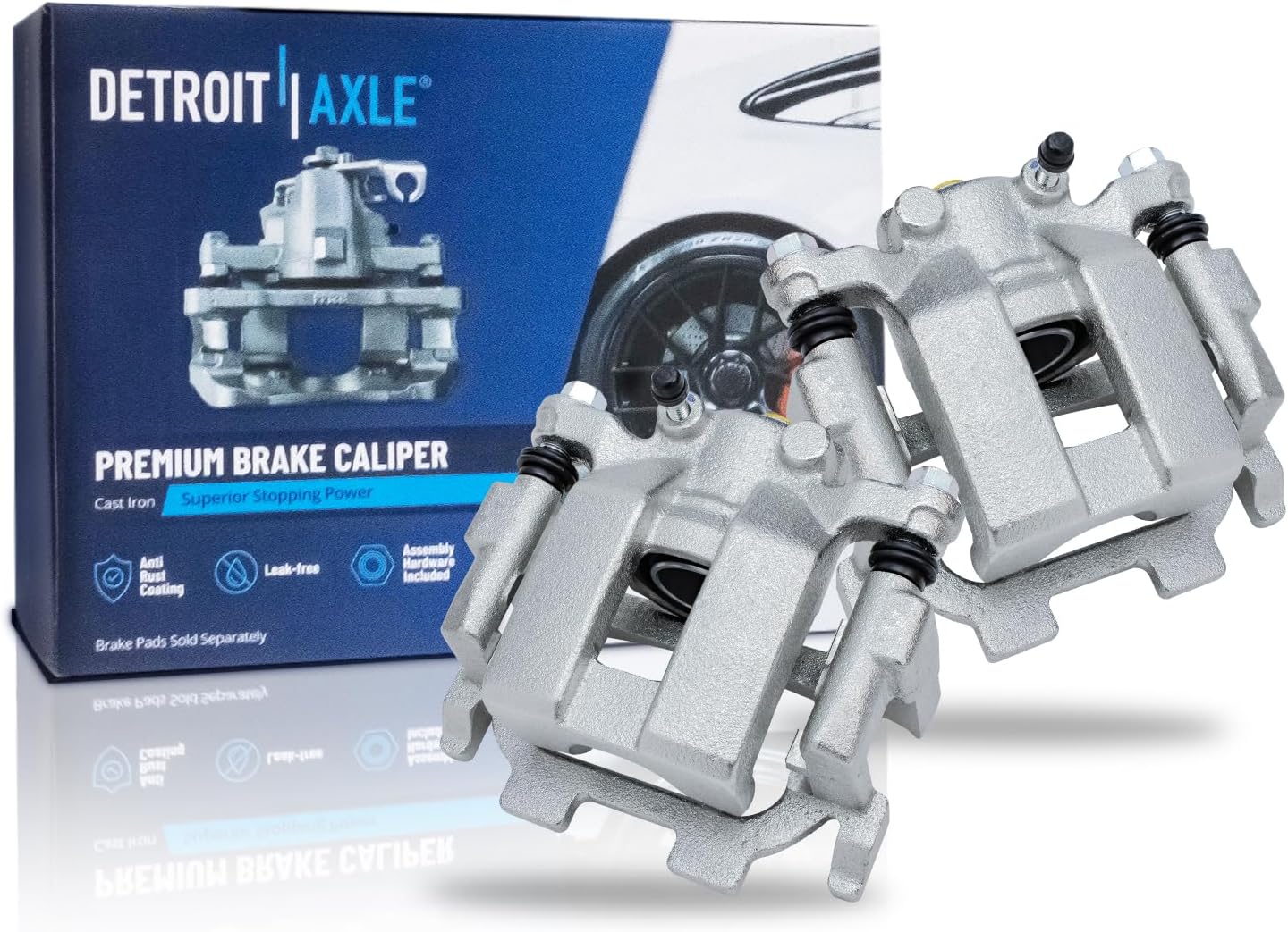 Detroit Axle Rear 2pc Brake Calipers for Nissan Murano