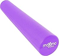 Vista 1 de Maximo Fitness Foam Roller - High Density Exercise Roller for Trigger Point Self Massage, Muscle and Back Roller for Fitness, Physical Therapy, Yoga