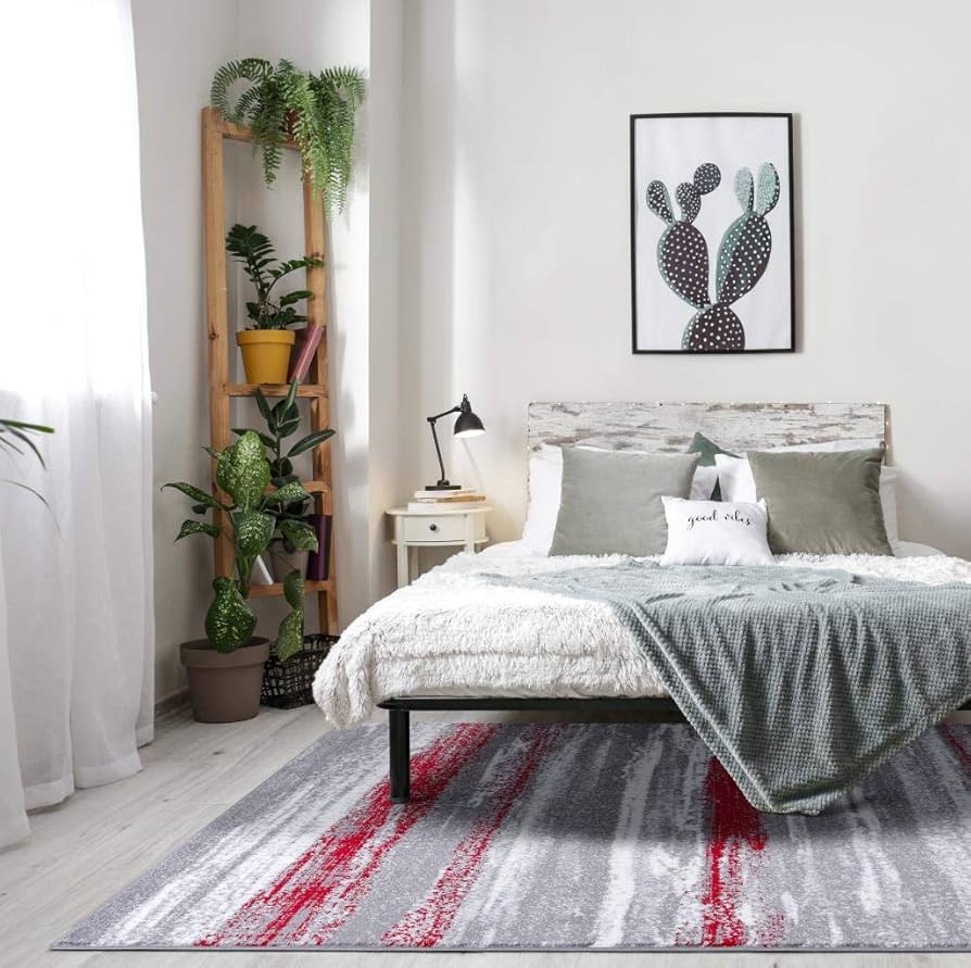 Amazon｜Luxe Weavers Victoria 9085 モダン抽象エリアラグ