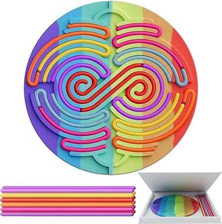 Sensory Activity Board for Kids Toddler Boys , Sensory Fidget Toys for Stress Anxiety Autistic ADHD, Calm Down Travel Airplane Essentials Toys for 3+ Year Old, Stuffers Gifts for Teen Girl