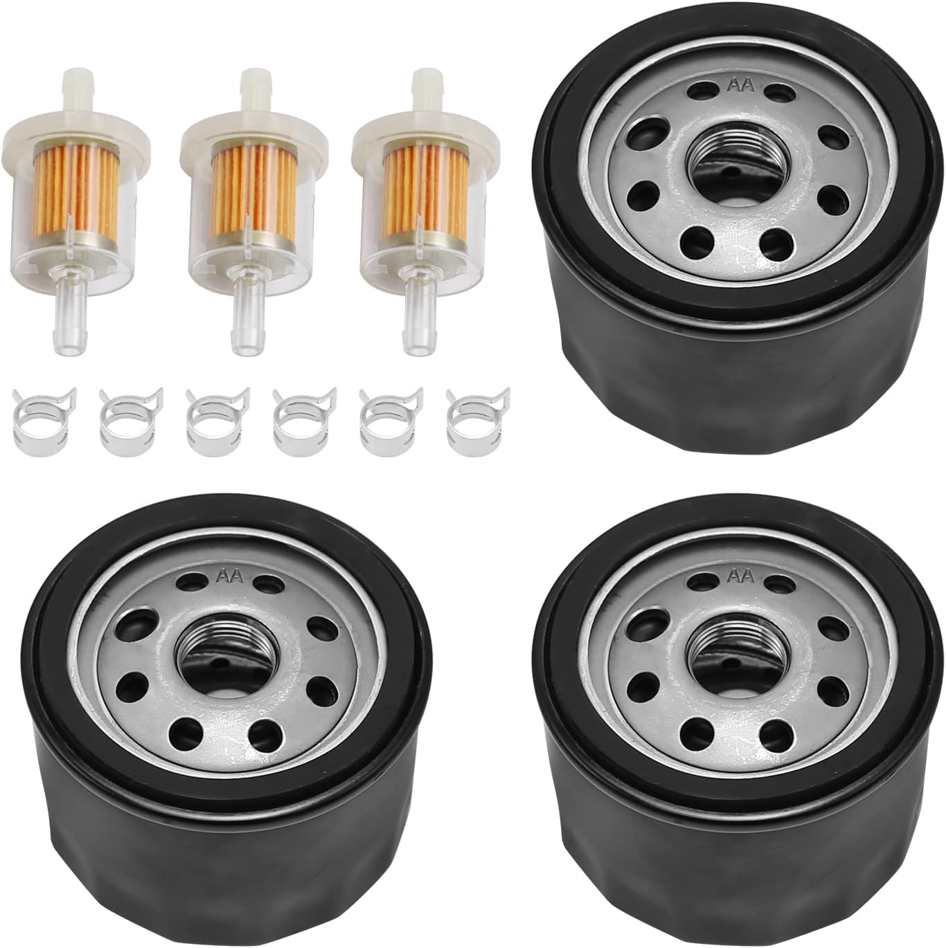 Anxingo 490657007 490650721 Oil Filter Replacement for Kawasaki