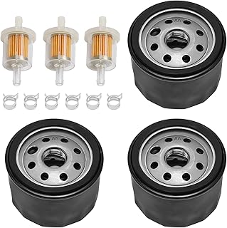 49065-7007 49065-0721 Oil Filter Replacement for Kawasaki FR691V FR651V FX600V FR730V FR541V FR600V FX600V FS730 FX600v FS451V FS481V FS691V 4 Cycle Engine FB460V FC420V FC540V FD501D FD590V,3Set