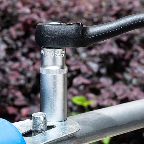 Miniatura 10 de DAKCOS Juego de llaves Torx hembra de 12 piezas, Torx E y Star Socket Set E4 - E20