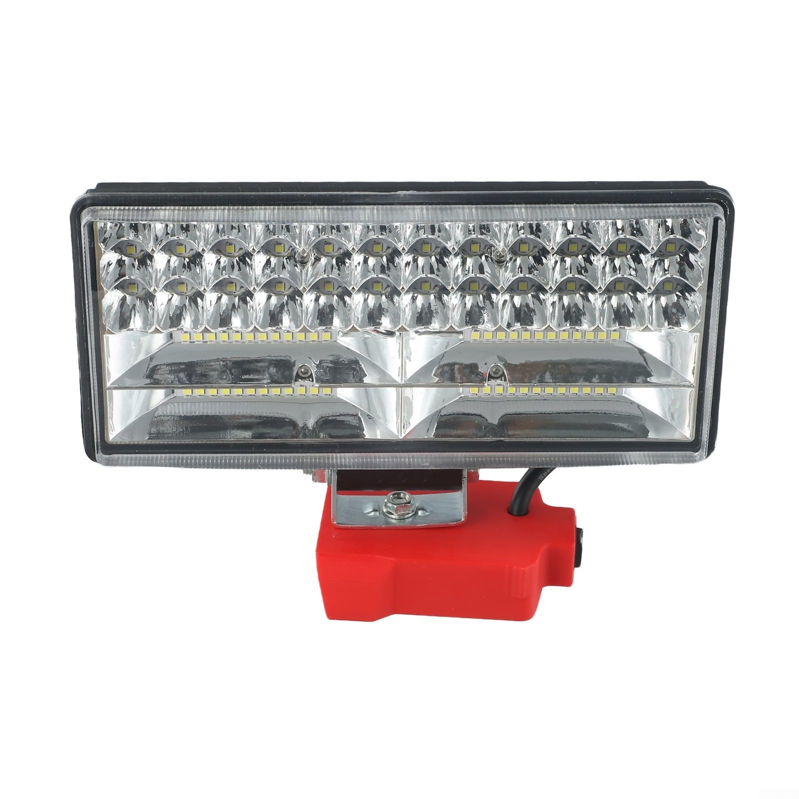 18V LED Work Light 84 LED 11800LM Flood Focus | 84 chip LED, uscita 11800 lumen, modalità di inondazione e messa a fuoco, ingresso 18V, illuminazione cantiere