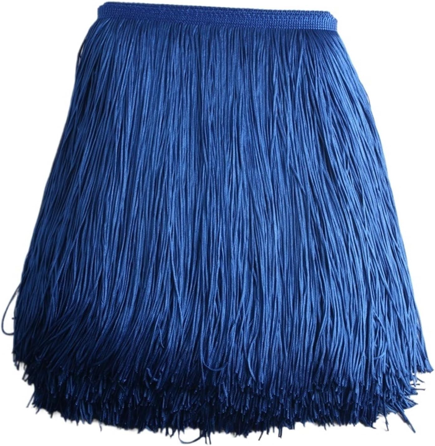 Ribete de flecos de 1 yarda para faldas de baile latino y trajes
