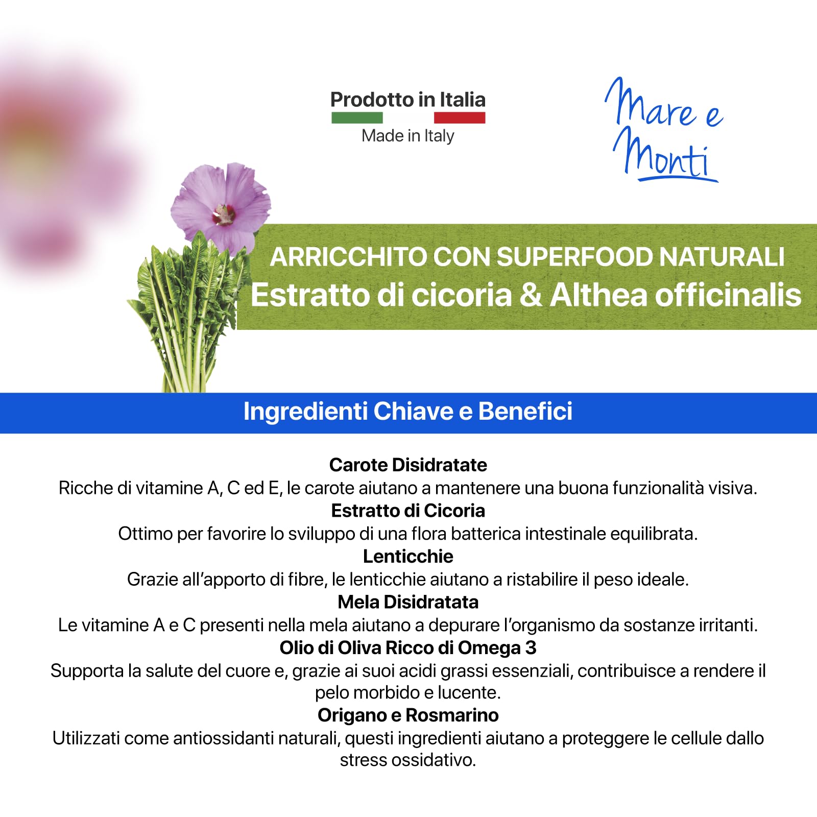Althea Mare e Monti, Cibo per Cani, Taglia Media/Grande - 14000 gr