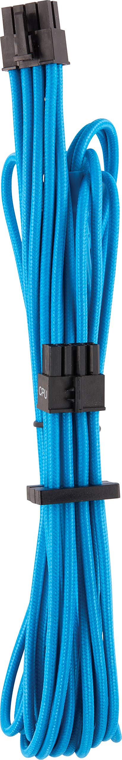 CORSAIR Premium Individually Sleeved EPS12V CPU Cable, Type 4 (Generation 4), Blue