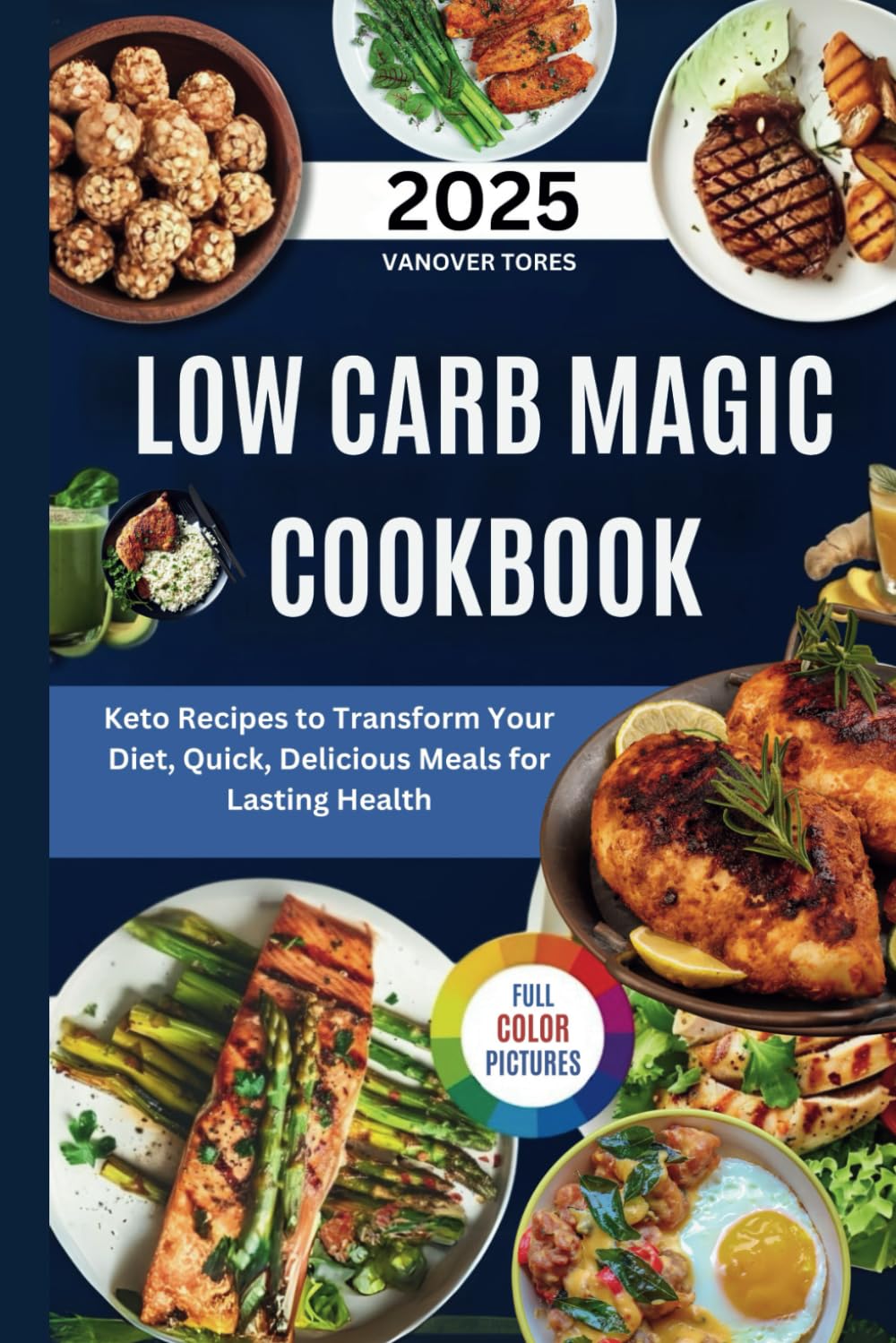 LOW CARB MAGIC COOKBOOK: Keto Recipes to Transform Your Diet, Quick, Delicious Meals for Lasting Health