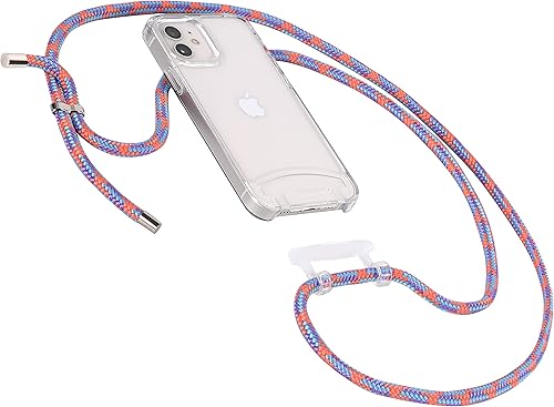 Miniatura 8 de HoldingIT Funda cruzada para teléfono con cordón desmontable compatible con iPhone 14 Pro Max, funda cruzada 2 en 1 para iPhone con protección