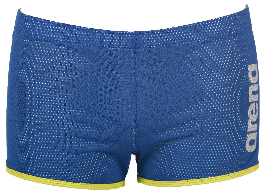 ARENA Unisex Training Aid Swimming Shorts Square Cut (Less Water Resistance, Mesh Fabric, Chlorine Resistant)