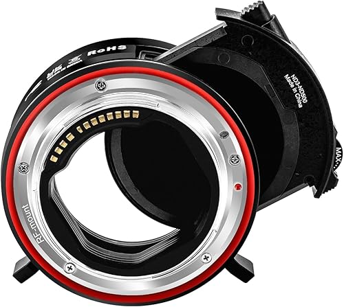Miniatura 10 de Meike MK-EFTR-C VND - Adaptador de lente de montaje automático para Canon EF a EOSR con filtro ND variable y filtro UV para cámaras EOS R R5 R6 RP
