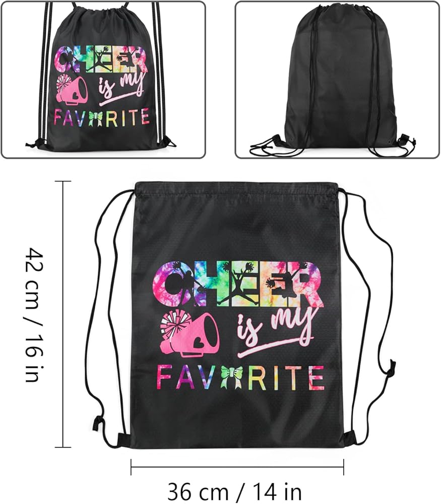 Amazon.co.jp: ReHeBaZi チア巾着バッグ チアリーダー用 ドロー