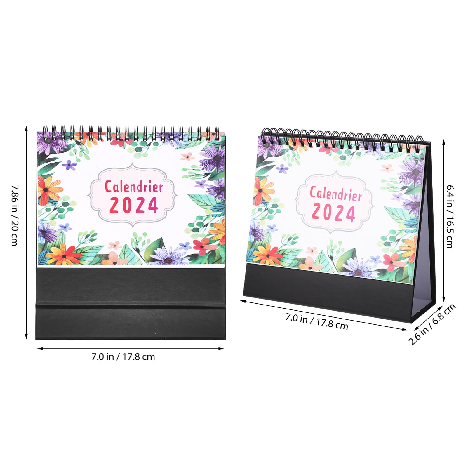 MAGICLULU 4pezzi Calendario da Tavolo Mensile Planner per Casa e Ufficio Decorativo e Organizzatore Spaziale per Scrivanie e Piccoli Ambienti