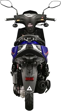 HHH Scooter X18 150cc Moped Street Gas 150cc Scooter Moped 150 for Adults and Youth Upgraded 10 inch Aluminum Wheels (Red Color)