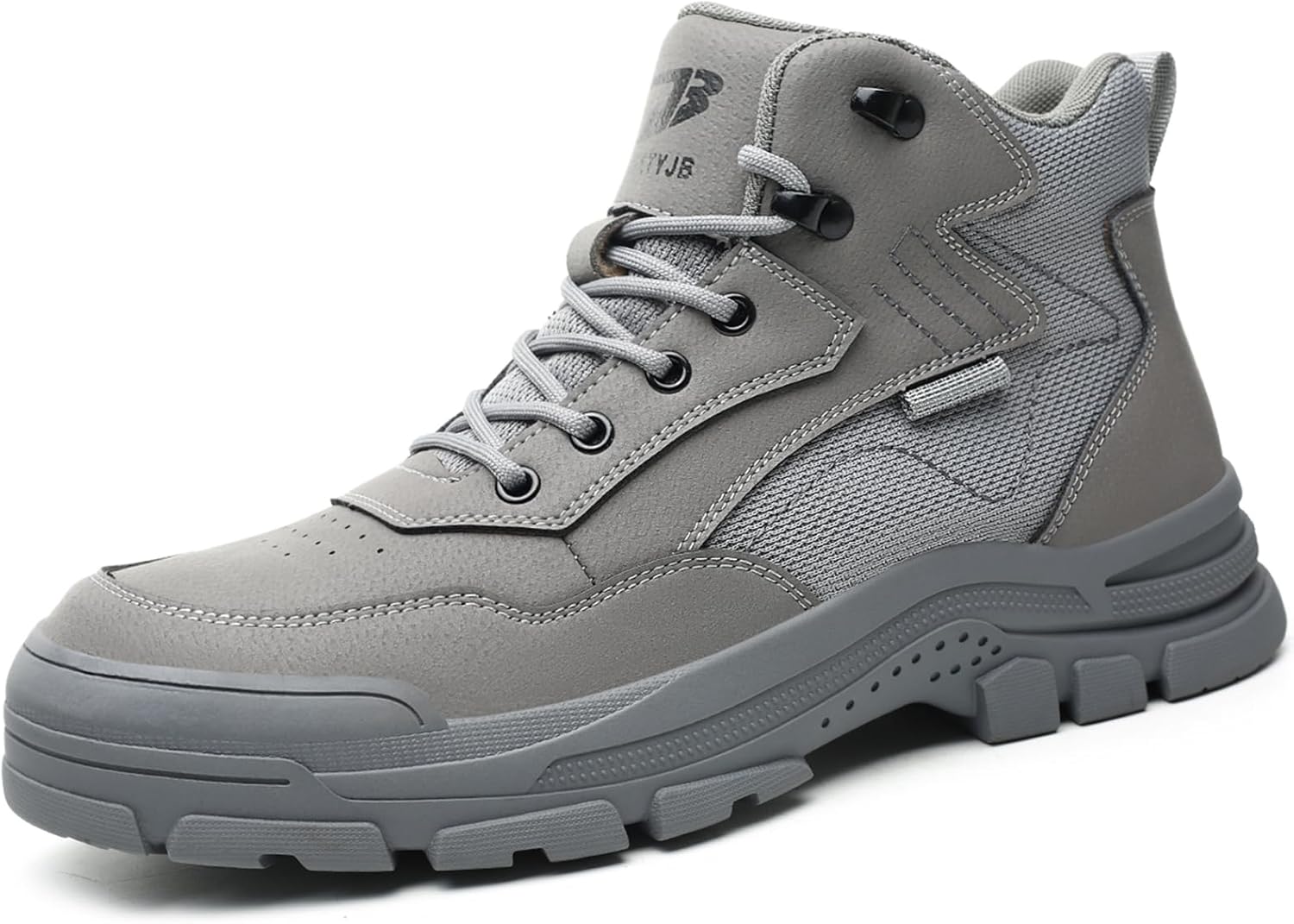 Indestructible Work Boots Men - Lightweight Steel Toe