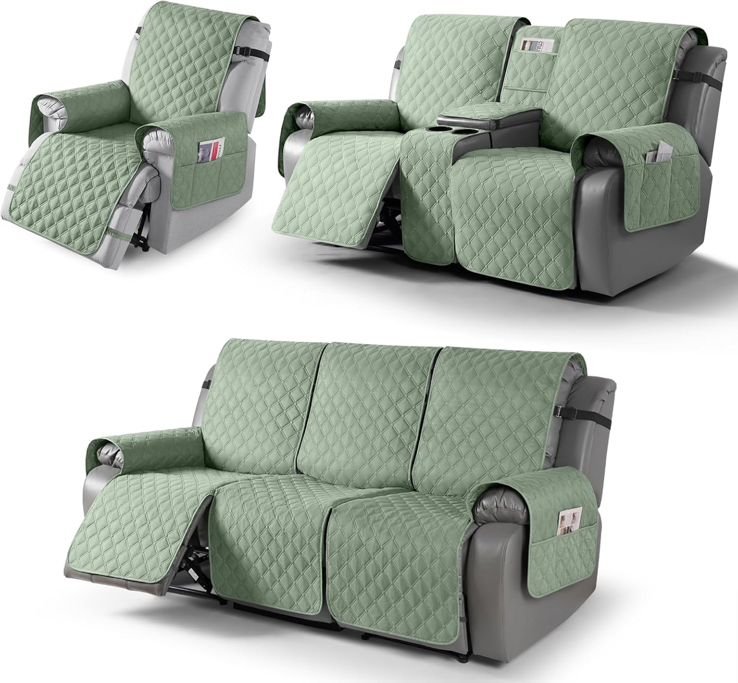 TAOCOCO 100% Waterproof Cover, Sage Green (1seater, 2seater & Console, 3seater)