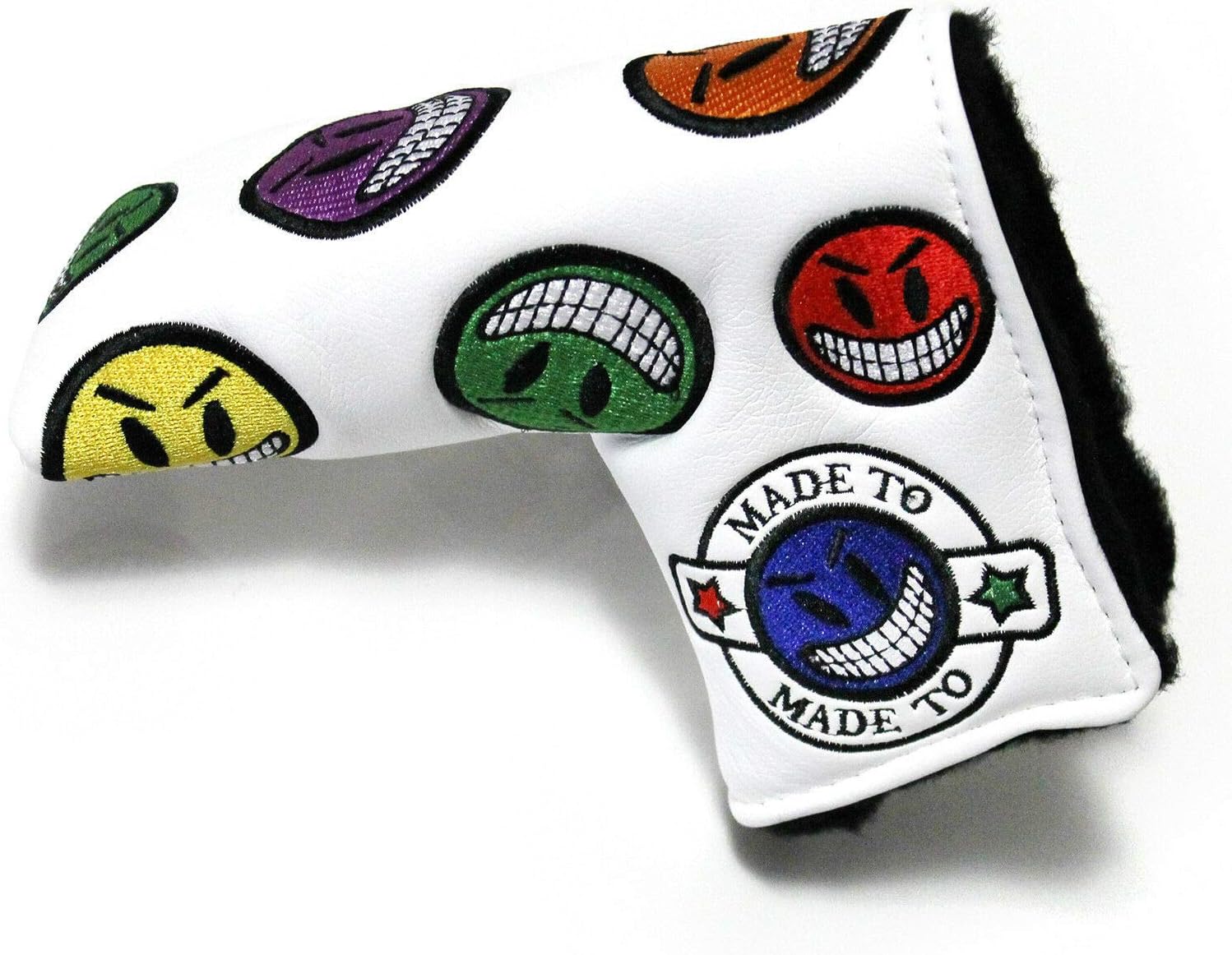 Joker Smiley Face Magnetic Putter Cover Headcover for Scotty Cameron Taylormade Odyssey Blade