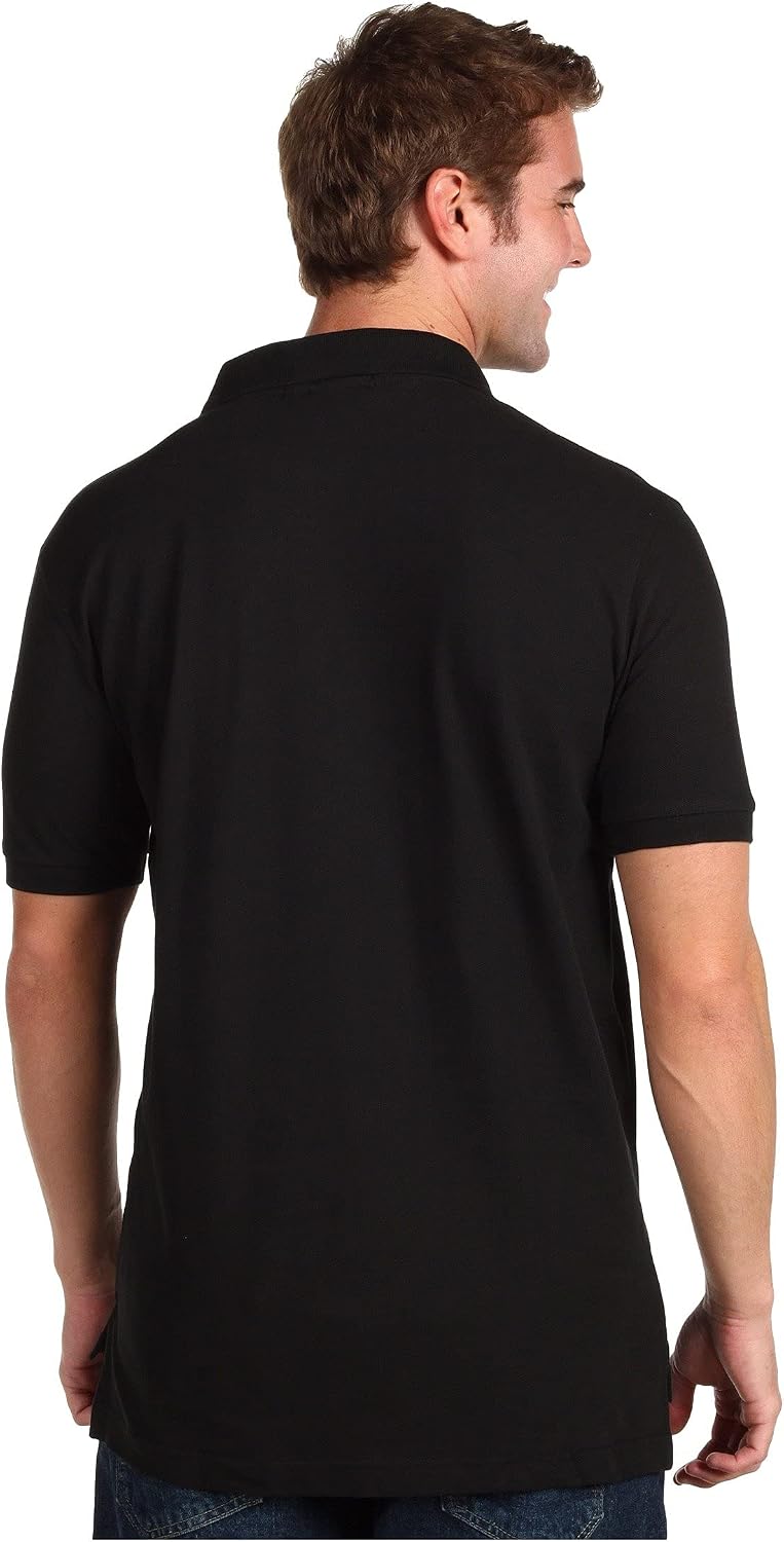 U.S. Polo Assn. Men's Classic Polo Shirt, Two-Button Closure Pique Polo Shirt, Summer Fashion Golf Shirt | Two-Button Closure Pique Polo Shirt, Summer Fashion Golf Shirt
