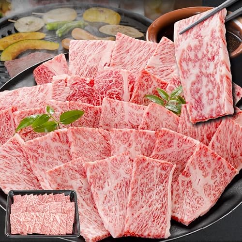 ミヤチク 畜産農家応援 宮崎牛ロース焼肉用 牛肉 国産 A4以上 (翌月お届け, 500g)