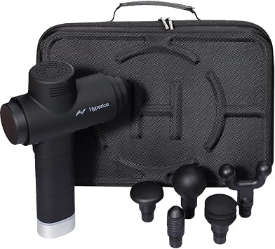 BUBM Carrying Case Compatible with Hypervolt 2 Pro,Travel Storage Organizer compatible with Hypervolt Plus Hard Shell Bag Massage Gun Device Holder