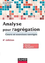 Download Analyse pour l'agrégation - 4e éd. PDF