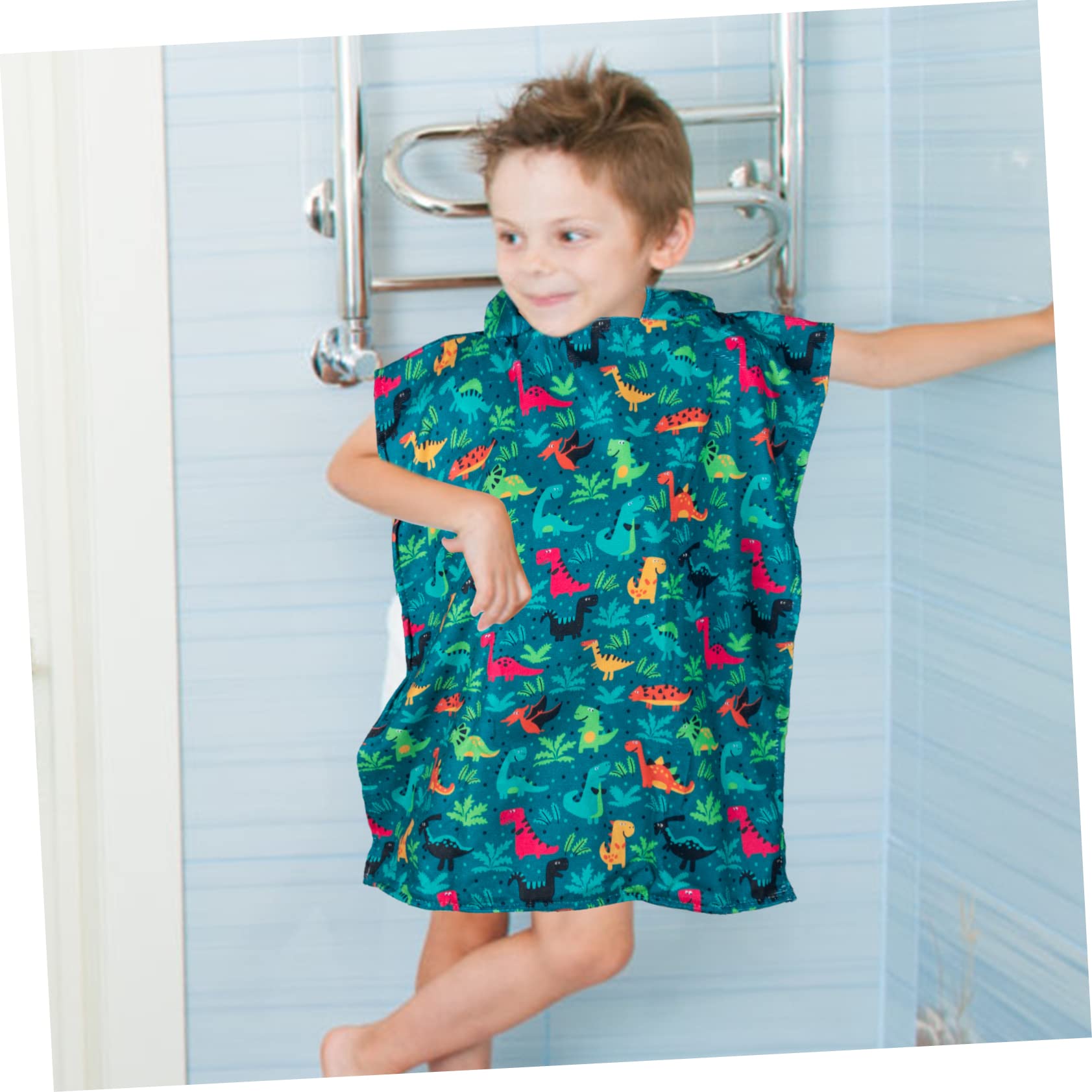 Cabilock 4 Stücke Saugfähigen Handtuch Für Strand Kleinkind Bademantel Mit Kapuze Handtuch Cartoon Design