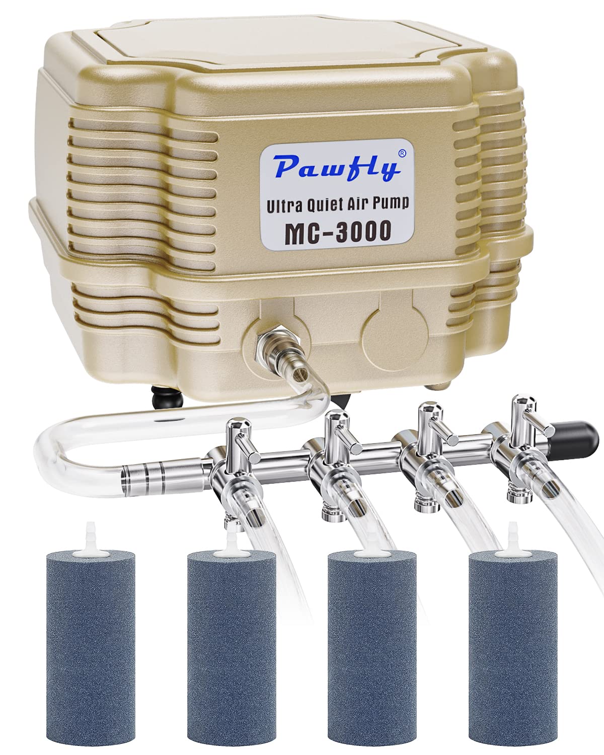 Mangime Automatico Per Acquario Pawfly - Dosatore A Spinta, Capacità 320 Ml