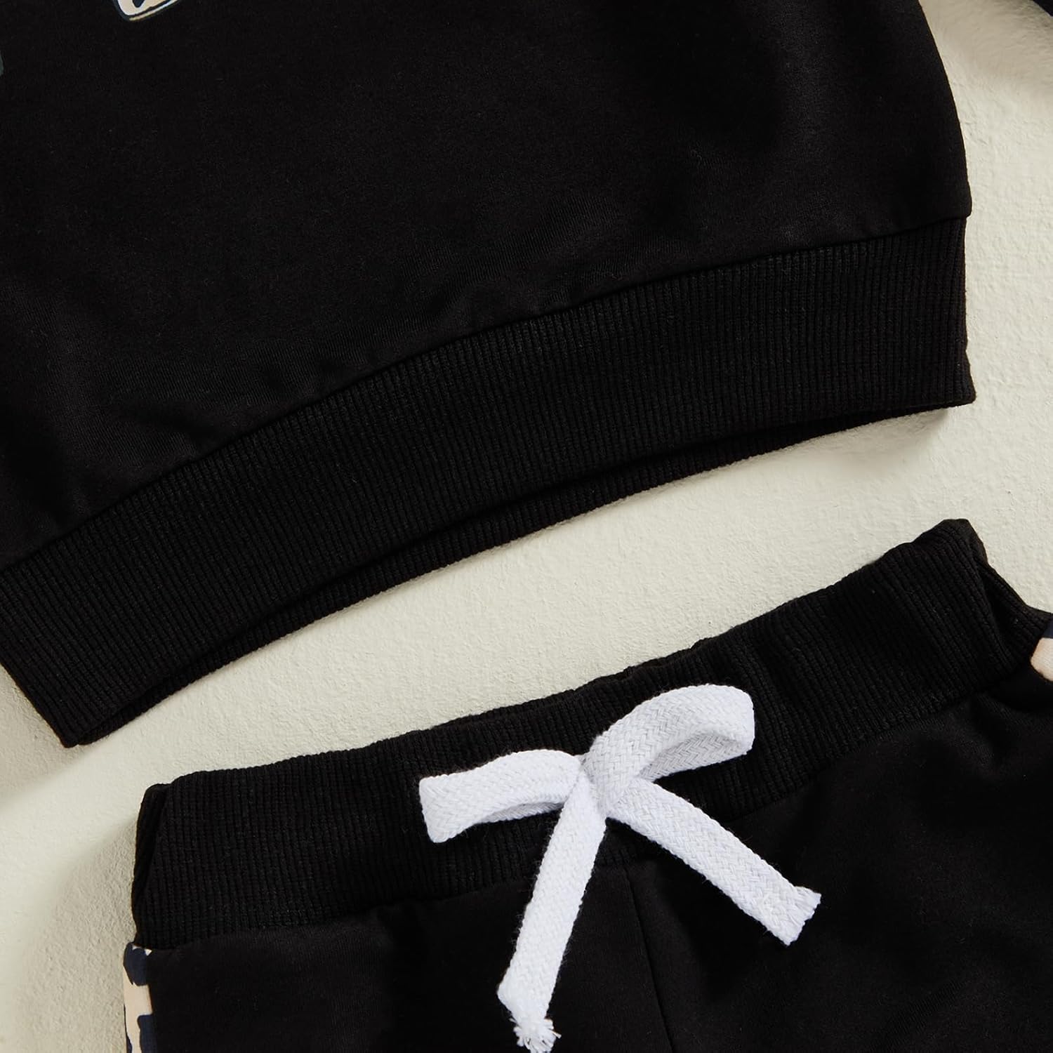 Kupretty Baby Girl Fall Winter Clothes Toddler Outfit Letters Graphic Crewneck Sweatshirts + Joggers Pants Set - Image 5