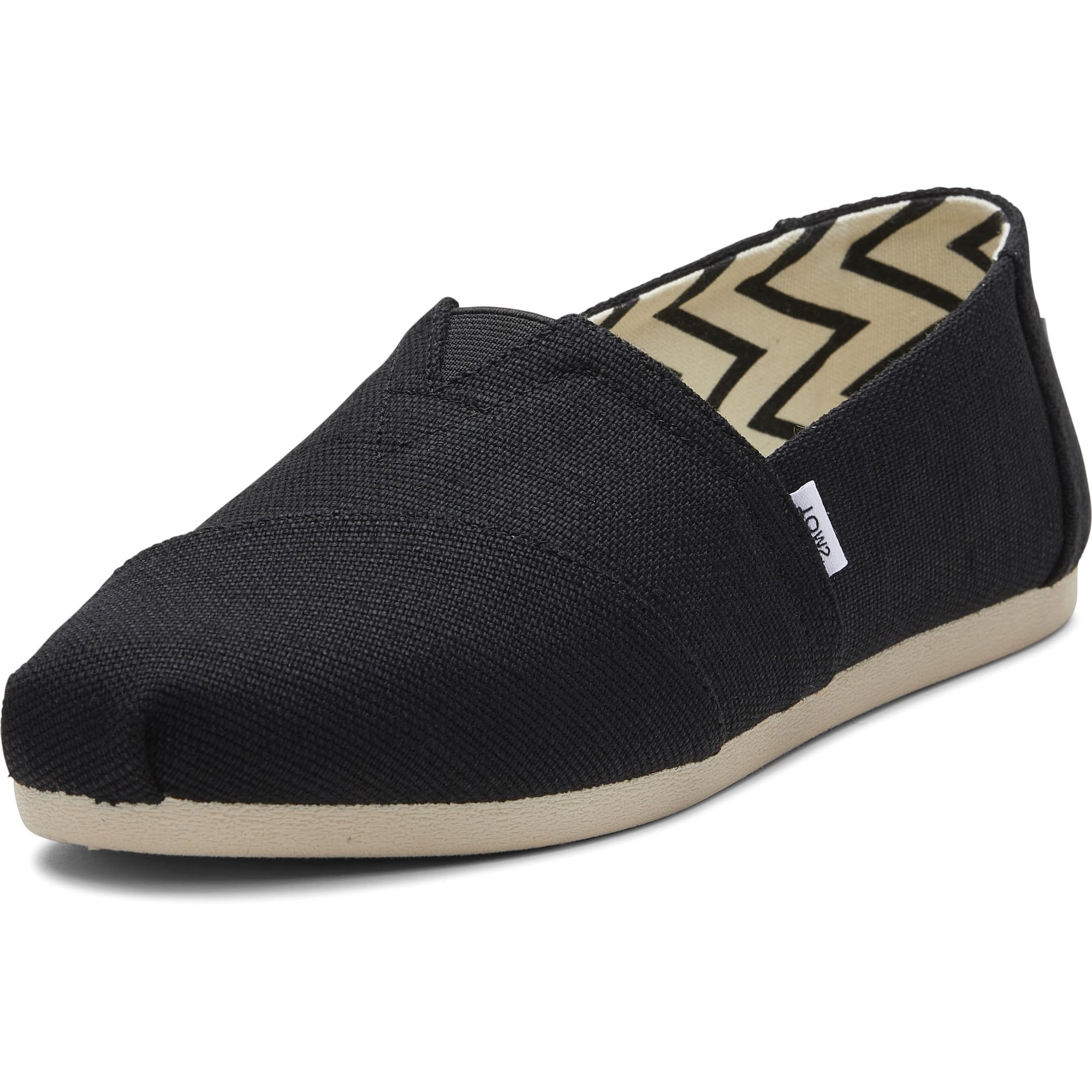 TOMS Women's Alpargata Classic Slip-on Espadrille, Textile Upper