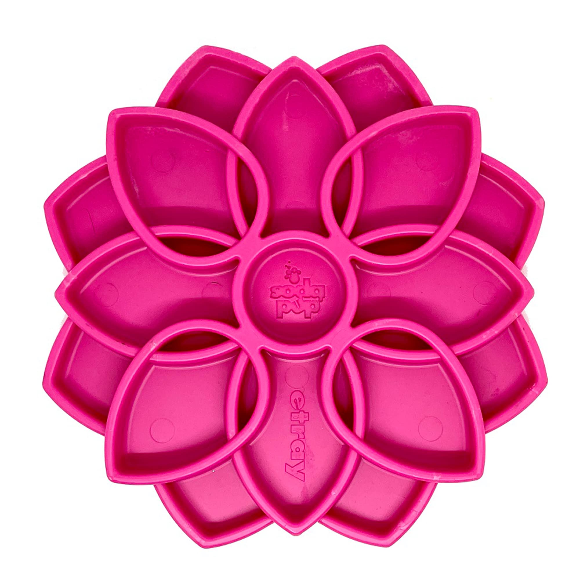SodaPup Mandala eTray โ Durable Slow Feeder Tray Made in USA from Non-Toxic, Pet-Safe, Food Safe Material for Mental Stimulation, Calming, Avoiding Overfeeding, Slow Eating, Healthy Digestion & More โ image 1