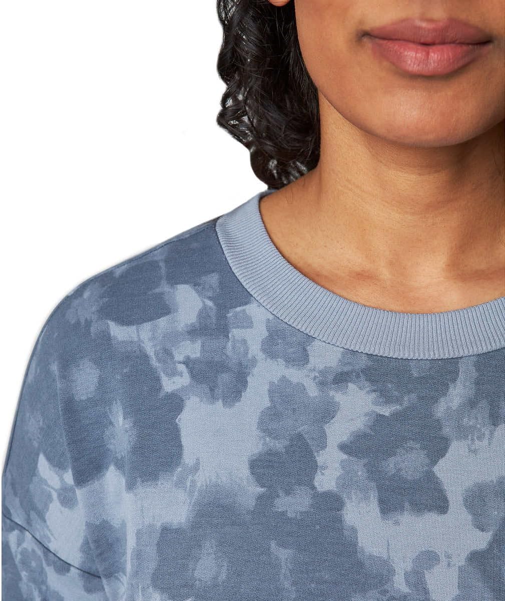 Mondetta Women's Lightweight Printed Sweatshirt Pullover Active Top