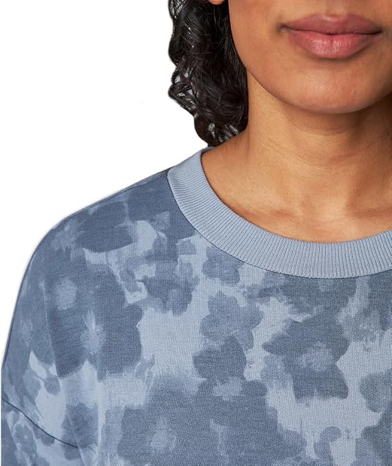 Mondetta Women's Lightweight Printed Sweatshirt Pullover Active Top