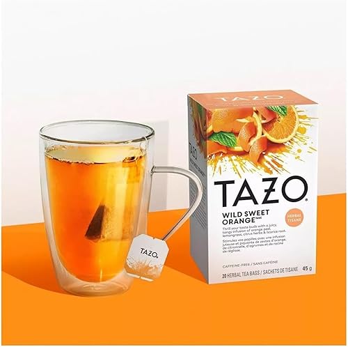 Miniatura 3 de Tazo Wild Sweet Orange Herbal Tea 20 ct Pack de 4