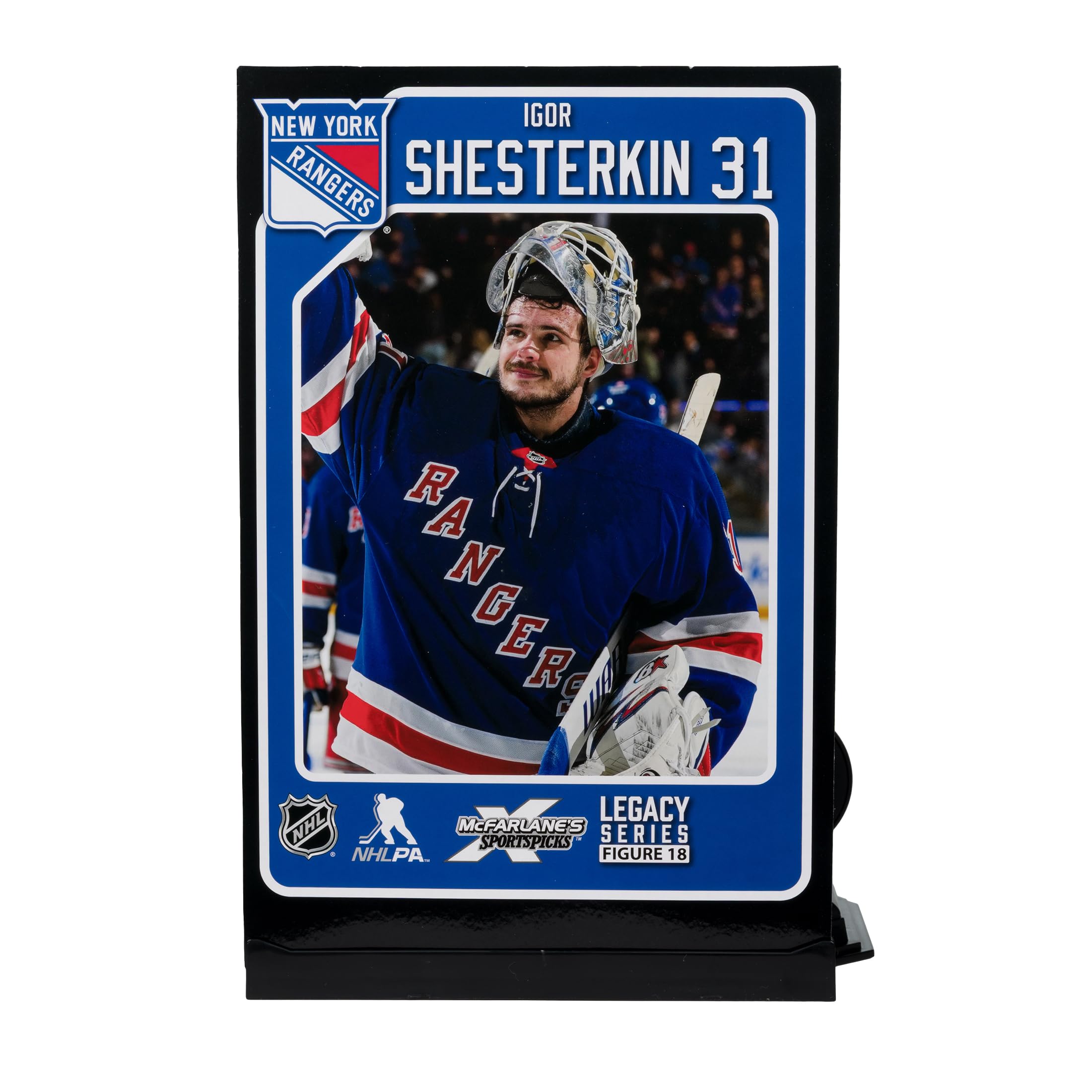 McFarlane Toys - Igor Shesterkin (New York Rangers) NHL 7 "Posed Figure McFarlane SportsPicks