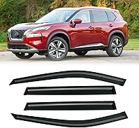 Vista 104 de Visera de ventana para Chevy Silverado 1500/GMC Sierra 1500/Avalanche/Suburban Crew Cab 2007-2013, protectores de lluvia, deflector de ventilación