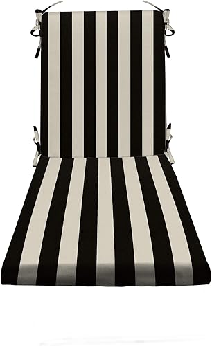 RSH Décor Cojín de espuma para interiores y exteriores, tela de poliéster para todo tipo de clima, 72 pulgadas de largo x 21 pulgadas de ancho x 3