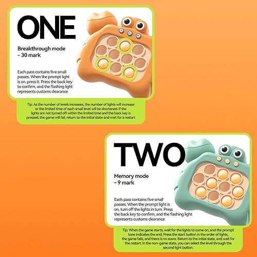 Miniatura 5 de Juguete antiestrés de burbujas de empuje rápido, juguete sensorial interactivo de empuje rápido, juego de botón rápido para niños y adultos, juguete