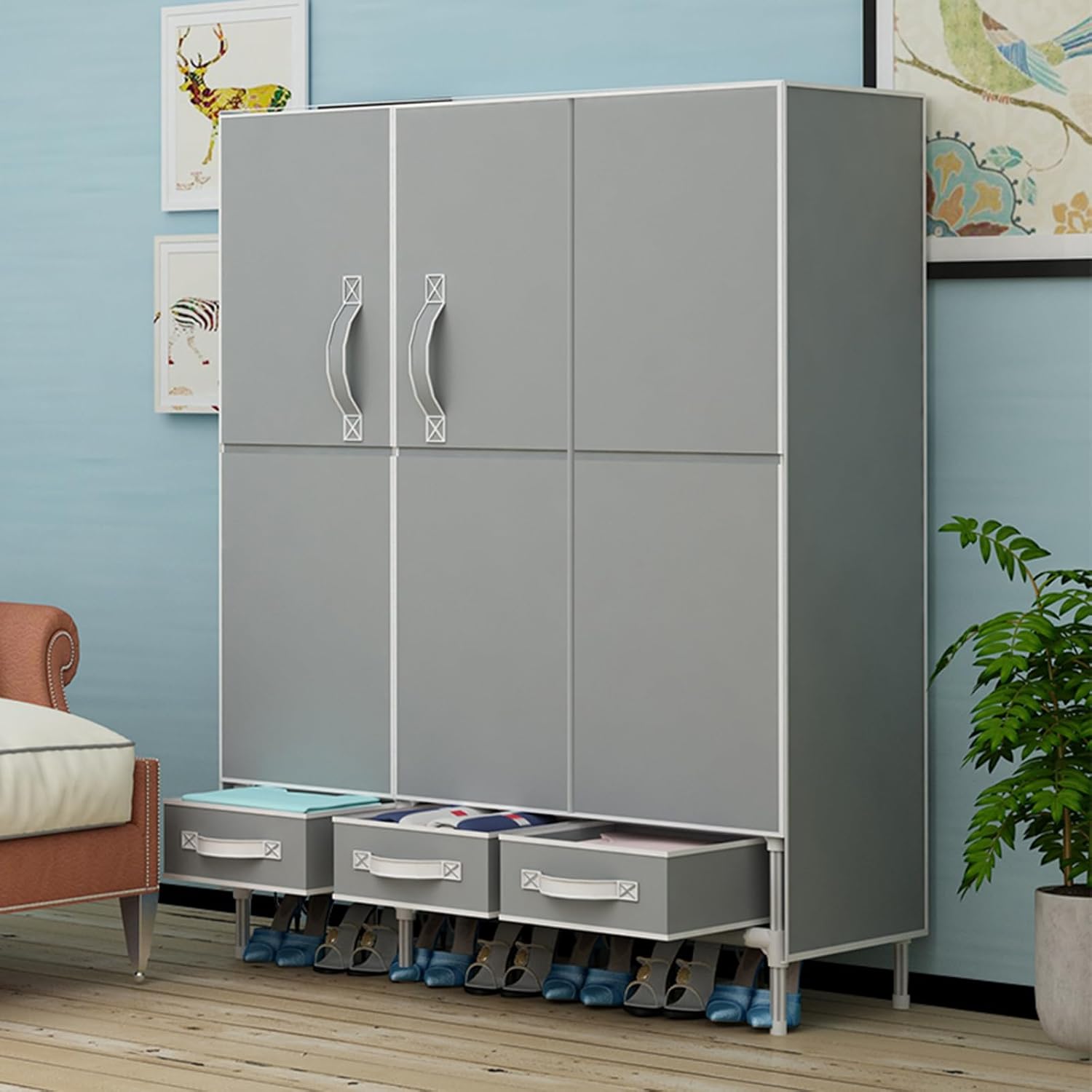 学習机 デスク(メルシーRN) ホワイトウォッシュ 引き出し付 天然木