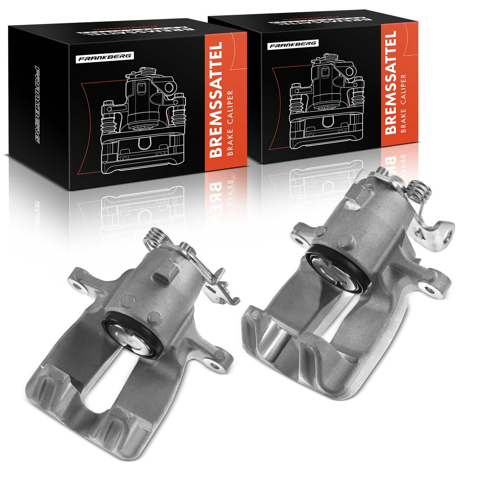 Frankberg 2x Pinza de freno Trasero Links Derecha Compatible con Insignia A G09 1.4L-2.8L 2008-2017 9-5 YS3G 1.6L 2.0L 2.8L 2010-2012 Sustituir# 13275927