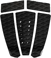 Vista 1 de Abahub 3 almohadillas de tracción de EVA para tabla de surf con patín para patinetas, tablas de surf, funboard, tabla de pescado, Naranja