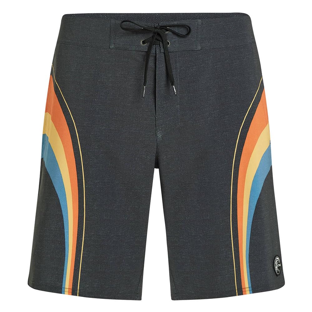O'neill Men's Black Original Stripe O Neill O Riginals Longboard 19 Boards - 32